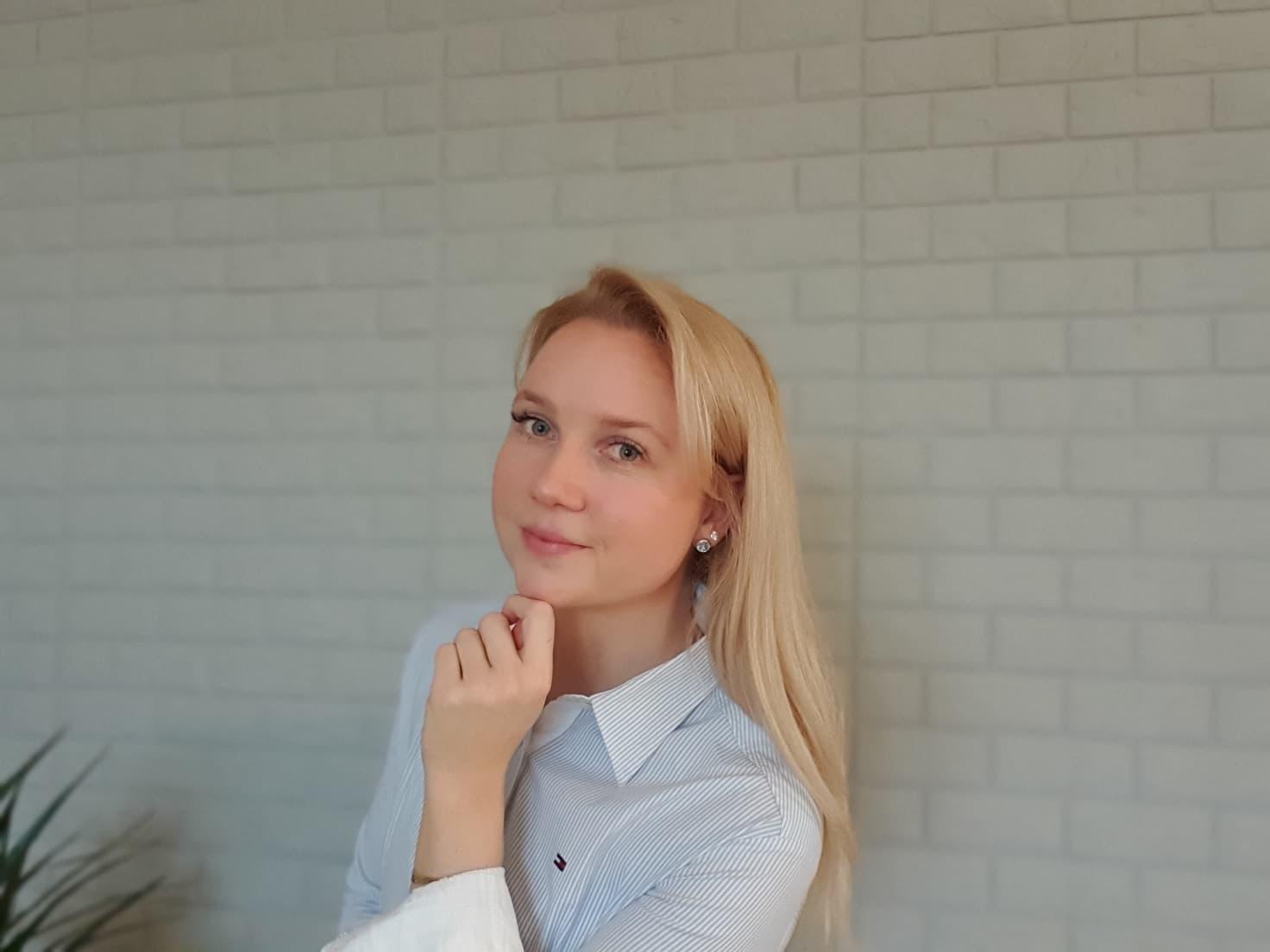 Jasmin bei der Arbeit